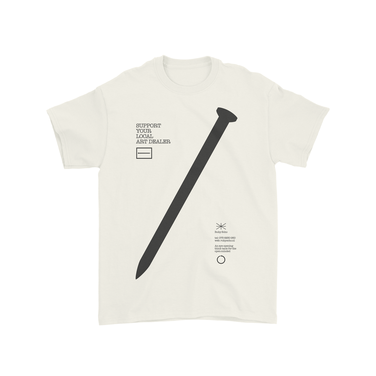 Ruby Soho T-shirt (Support Your Local Art Dealer)